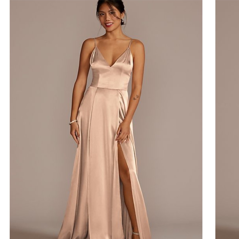 Champagne Bridesmaid Dress